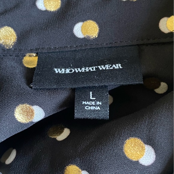 Who What Wear Blouse SZ-L - Picture 4 of 5